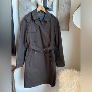 ‘S MaxMara Chocolate Brown Trench Coat